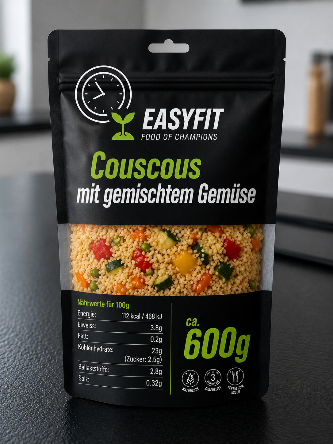 Couscous mit gemischtem Gemüse